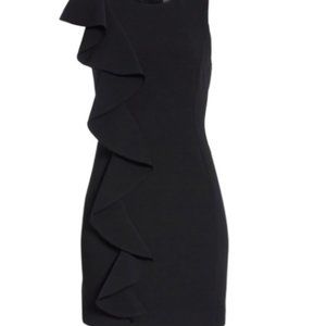CINQ A SEPT Sleeveless Ruffle Dress